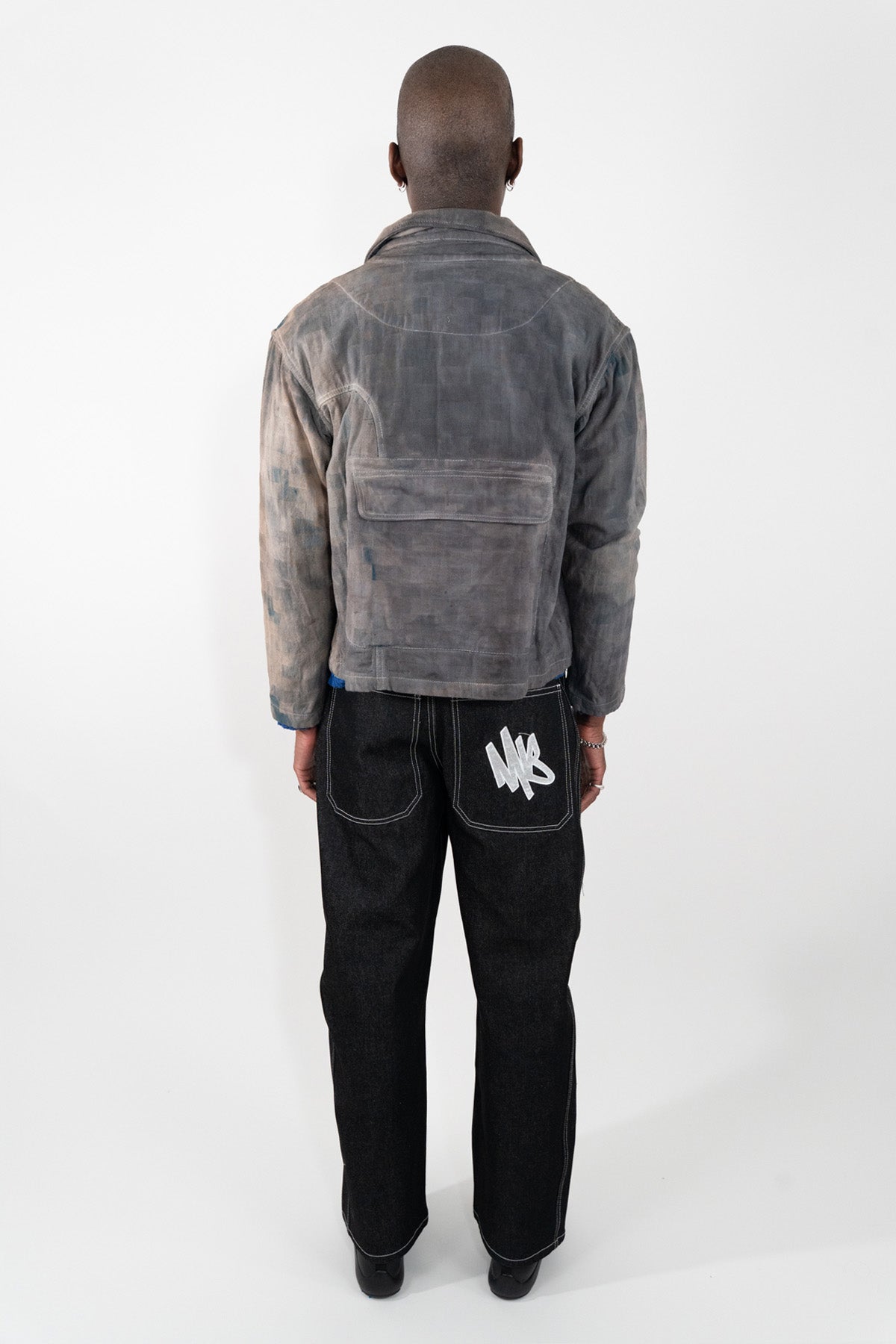 Charcoal Dye Arc Chore Jacket