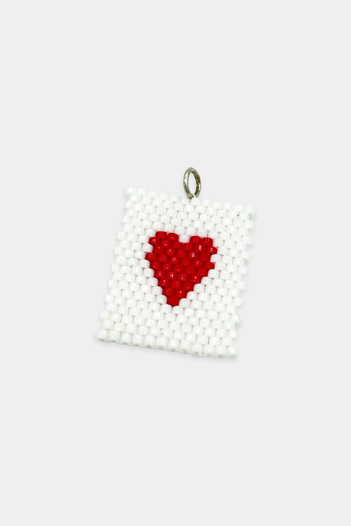 Heart Card Charm Necklace