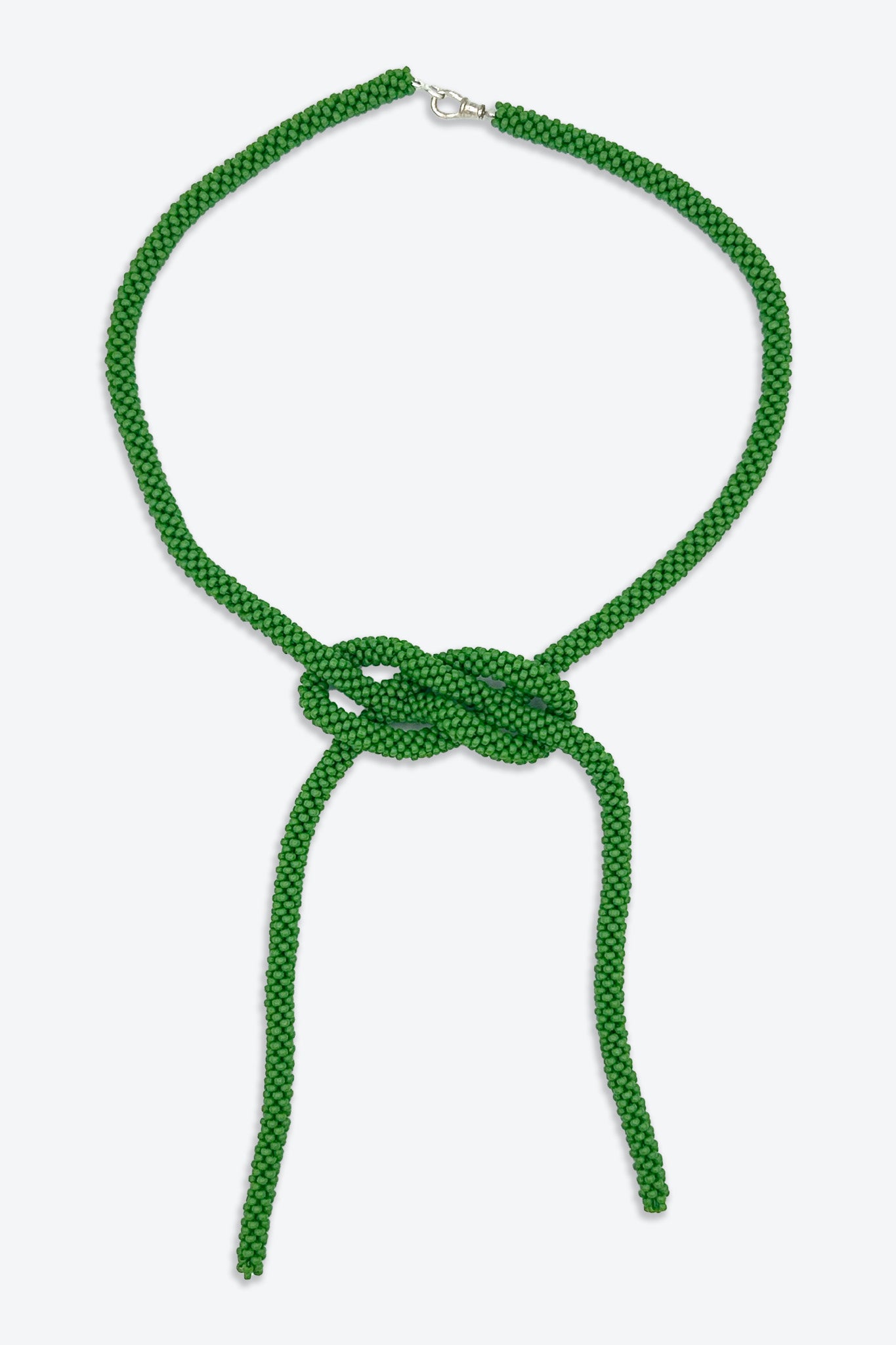 Green Knot Necklace