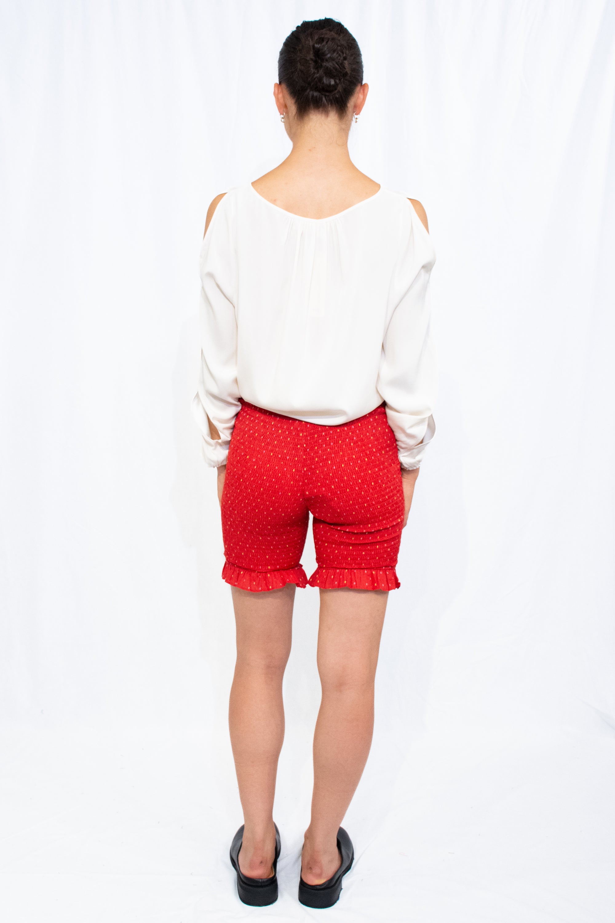 Abacaxi Red Shorts