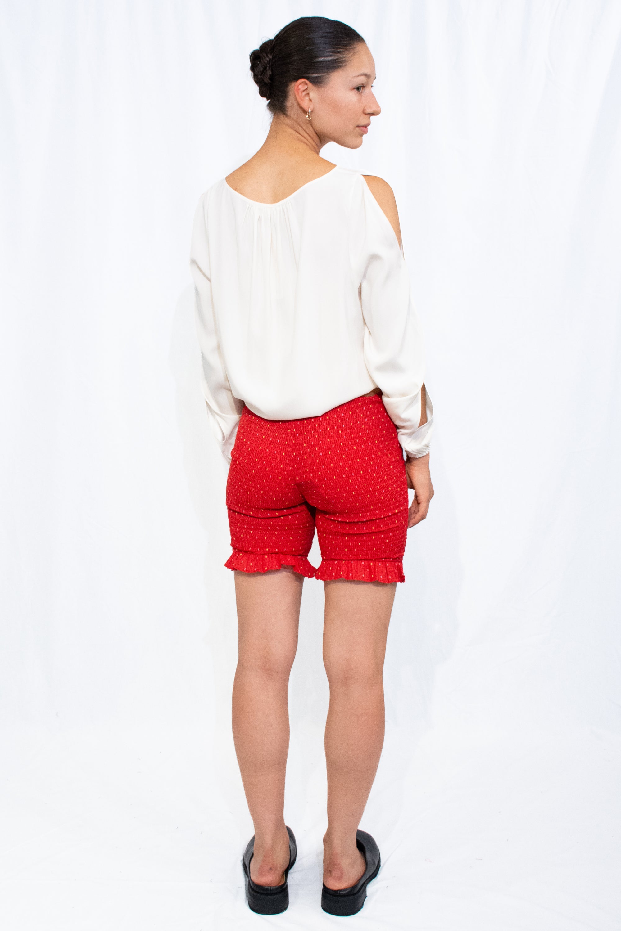 Abacaxi Red Shorts
