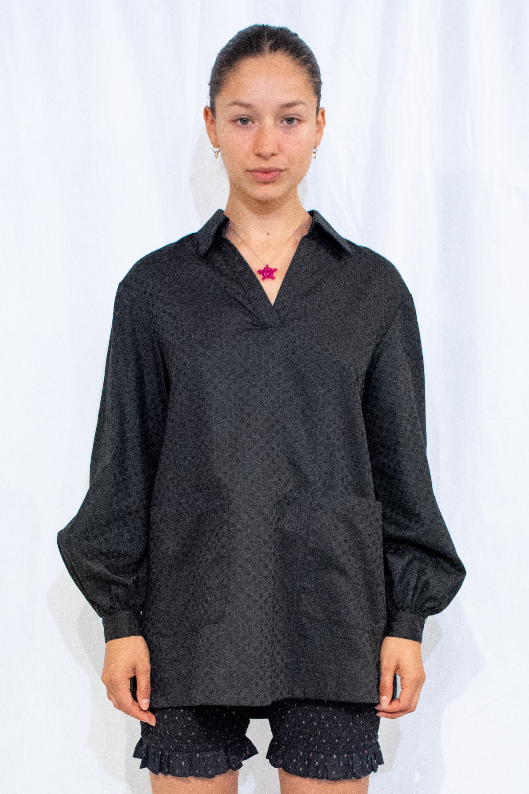 Anna Valentina Black Tunic