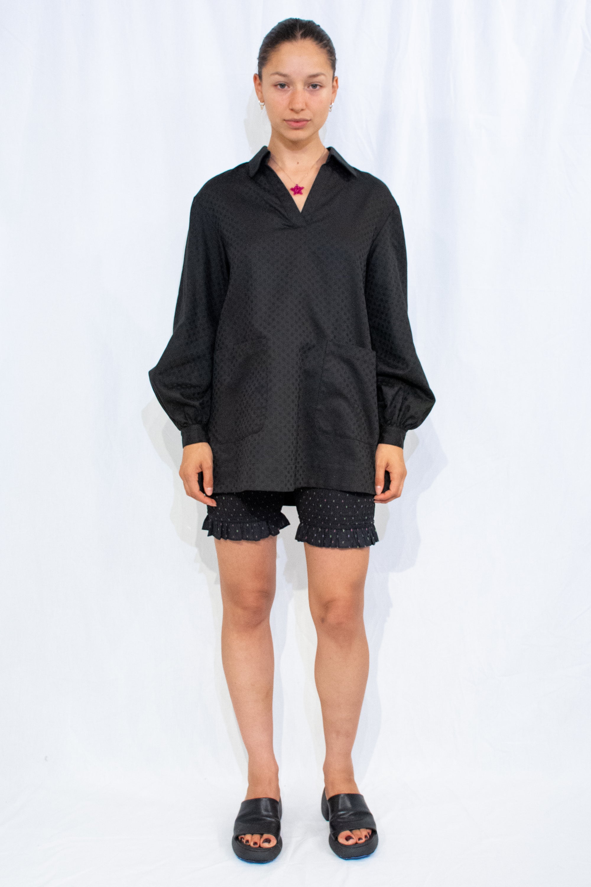 Anna Valentina Black Tunic