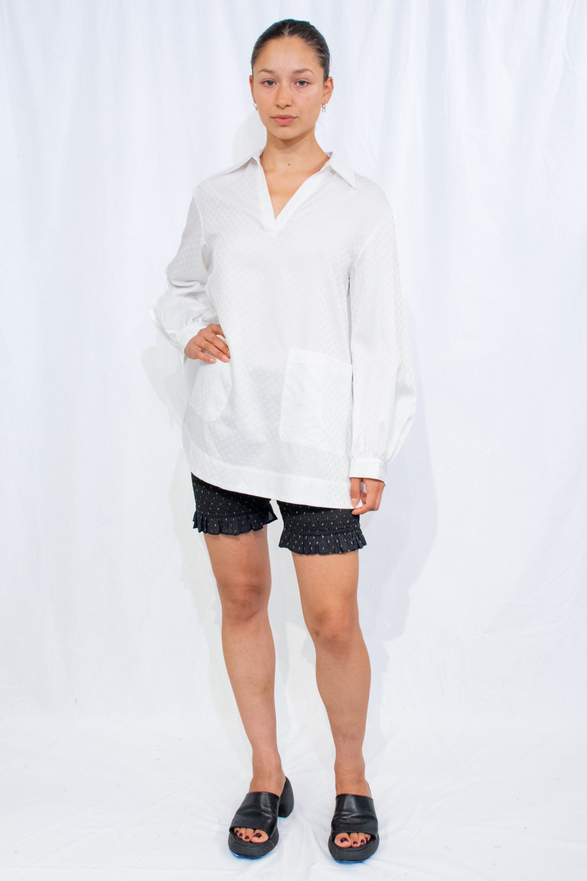 Anna Valentina White Tunic