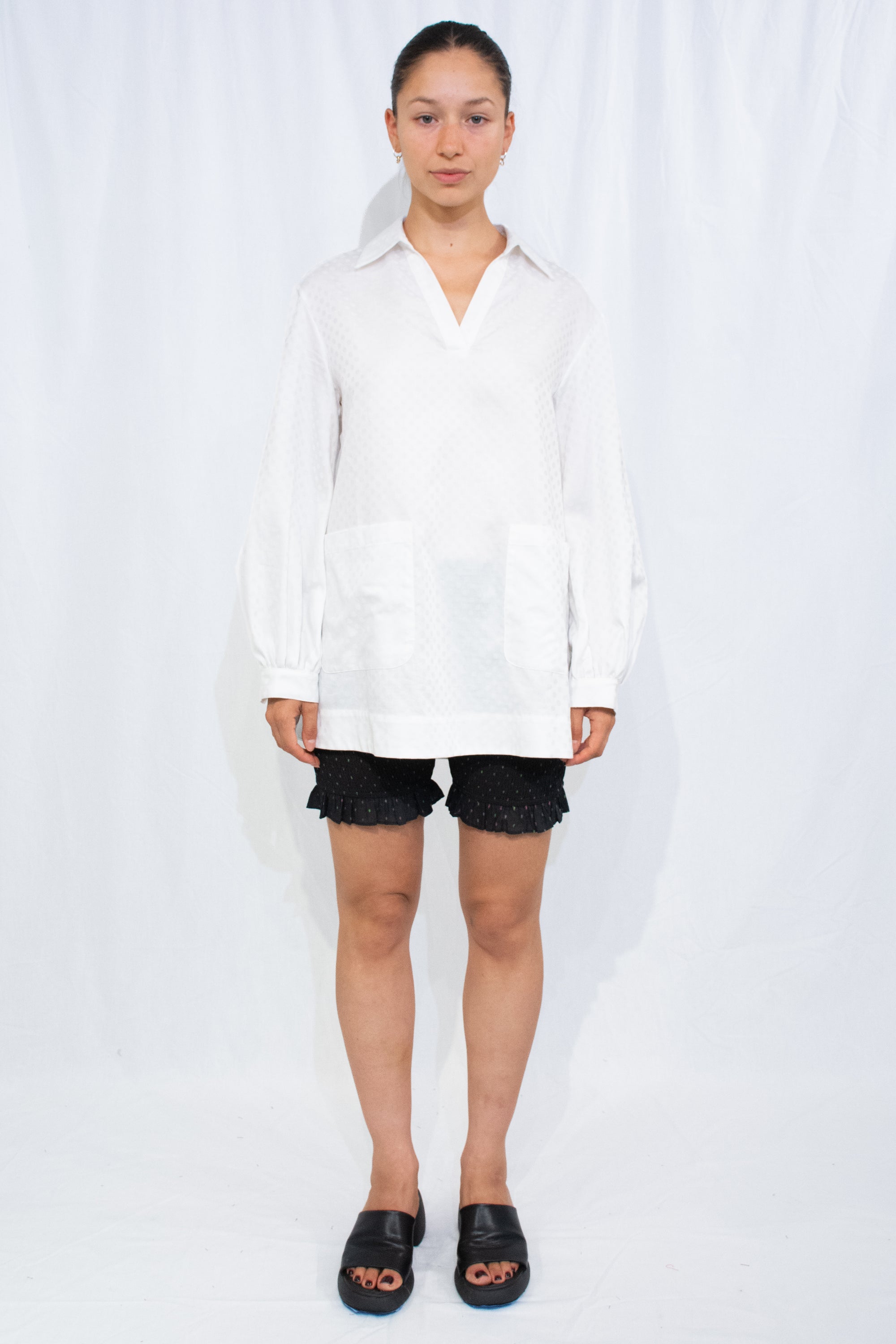 Anna Valentina White Tunic