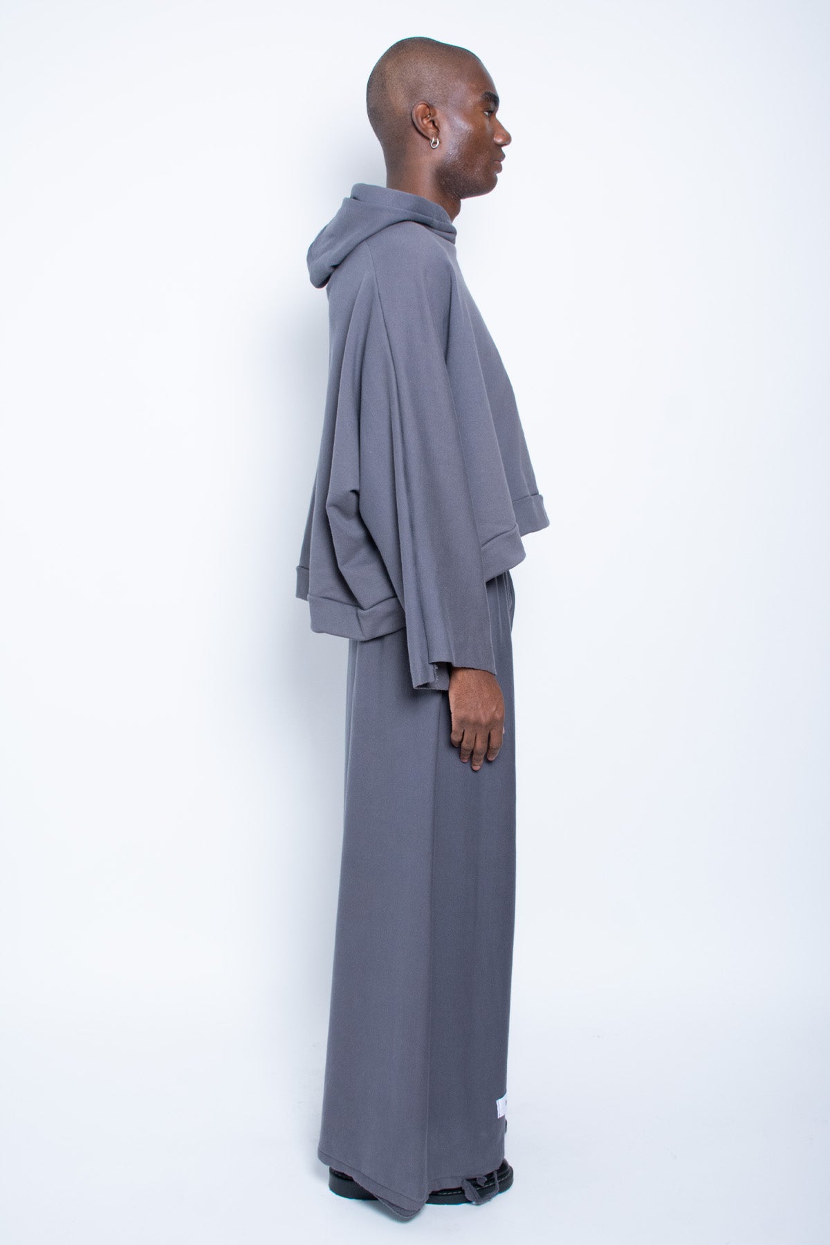 Dark Grey Oversized Sweatpants