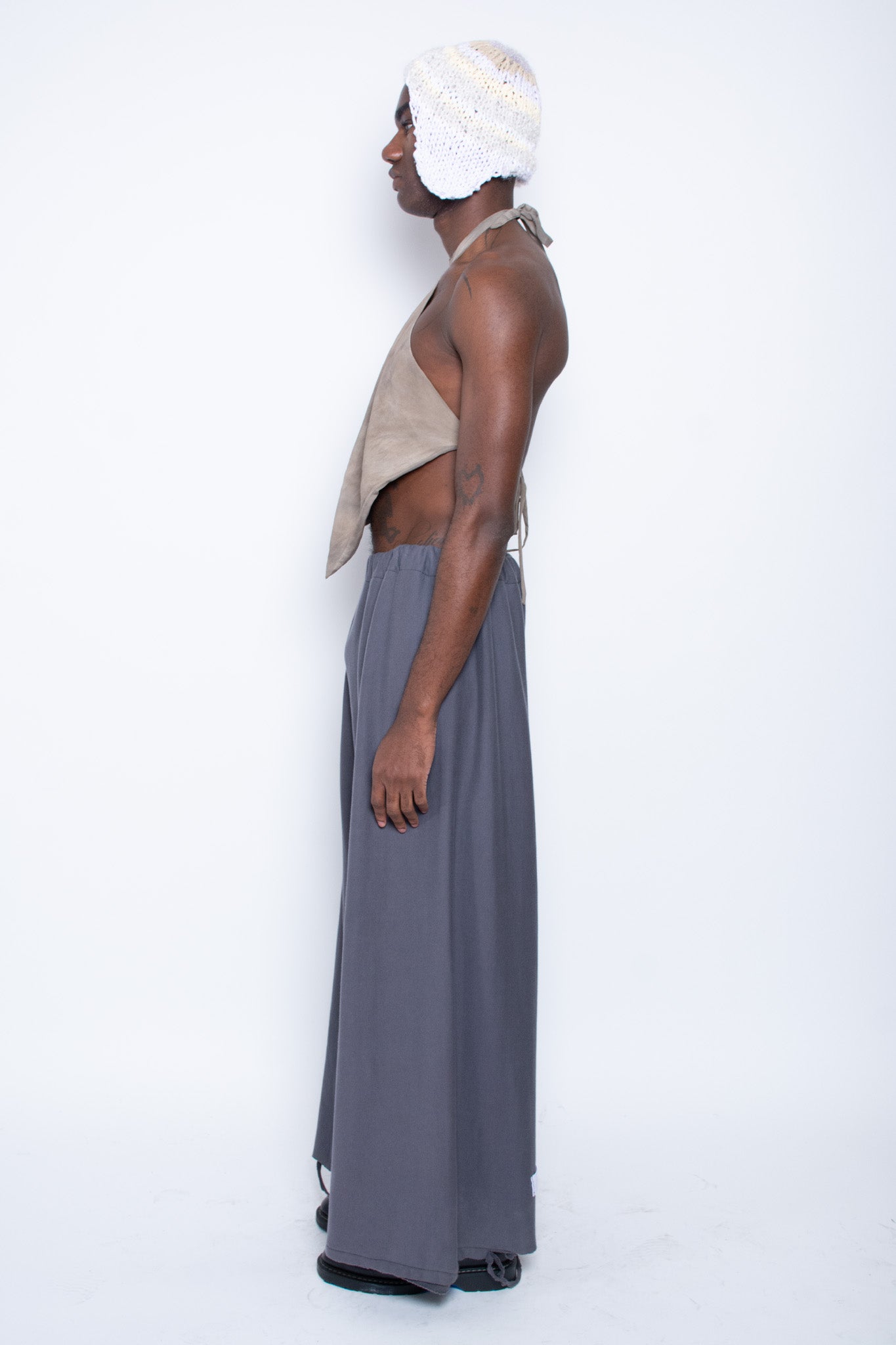 Dark Grey Oversized Sweatpants