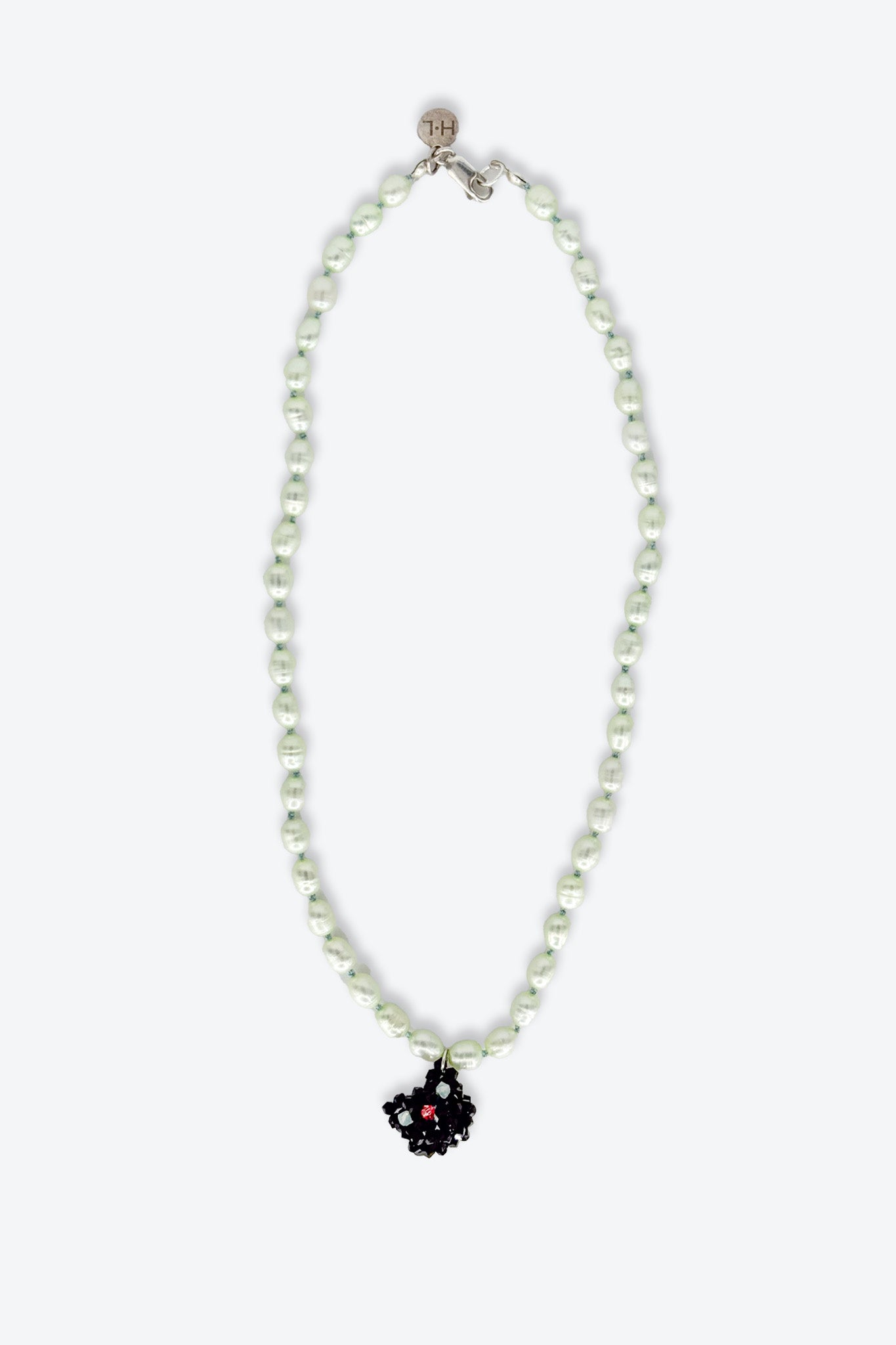 Black Cat Crystal Necklace