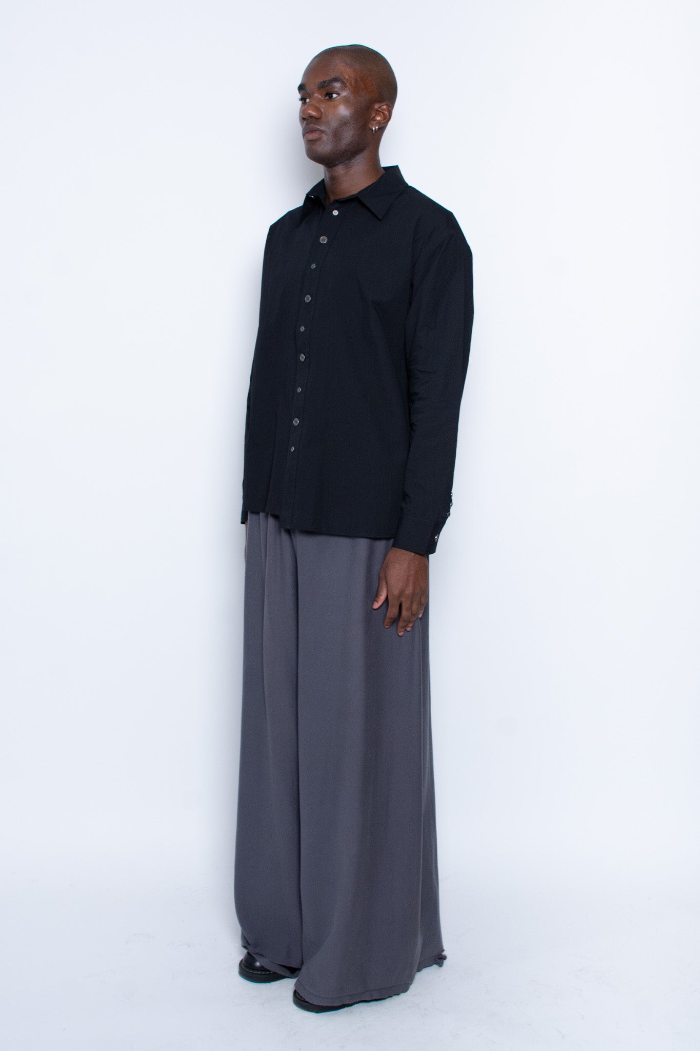 Dark Grey Oversized Sweatpants