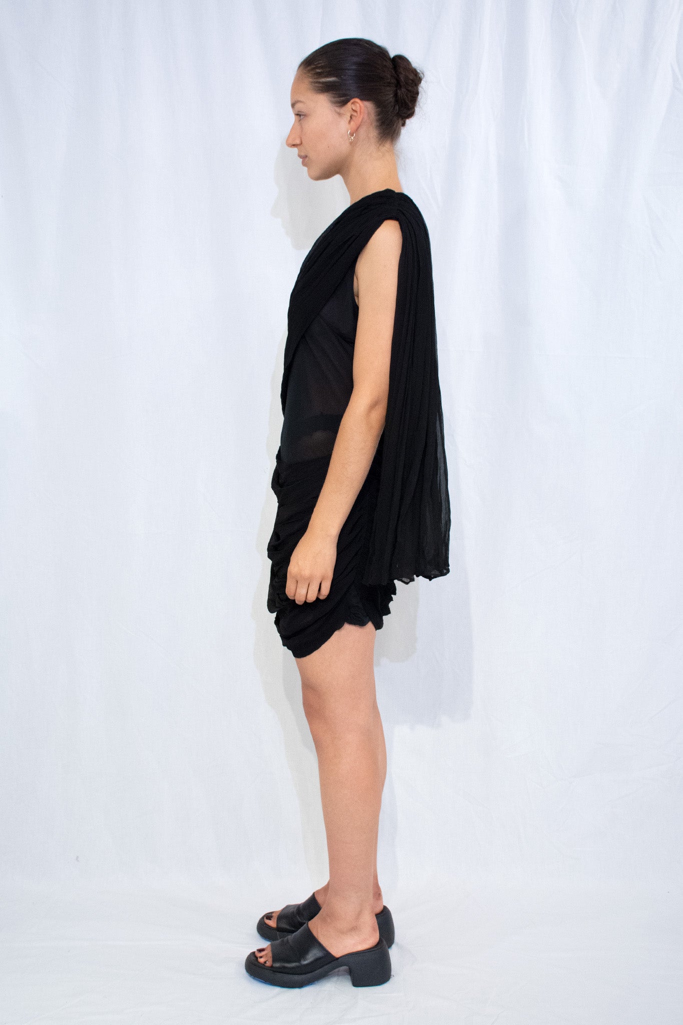 Black Saree Dress