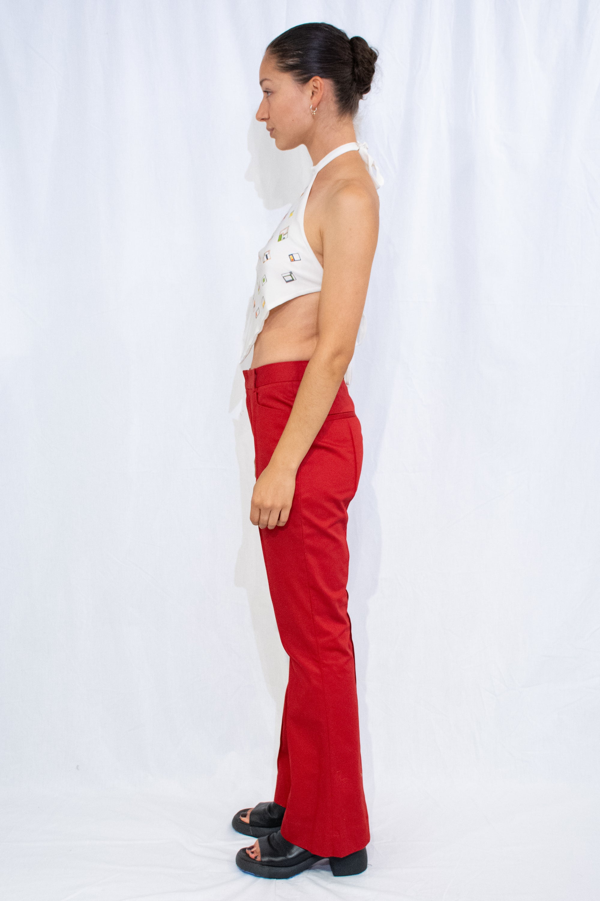 Anna Valentina Red Pants
