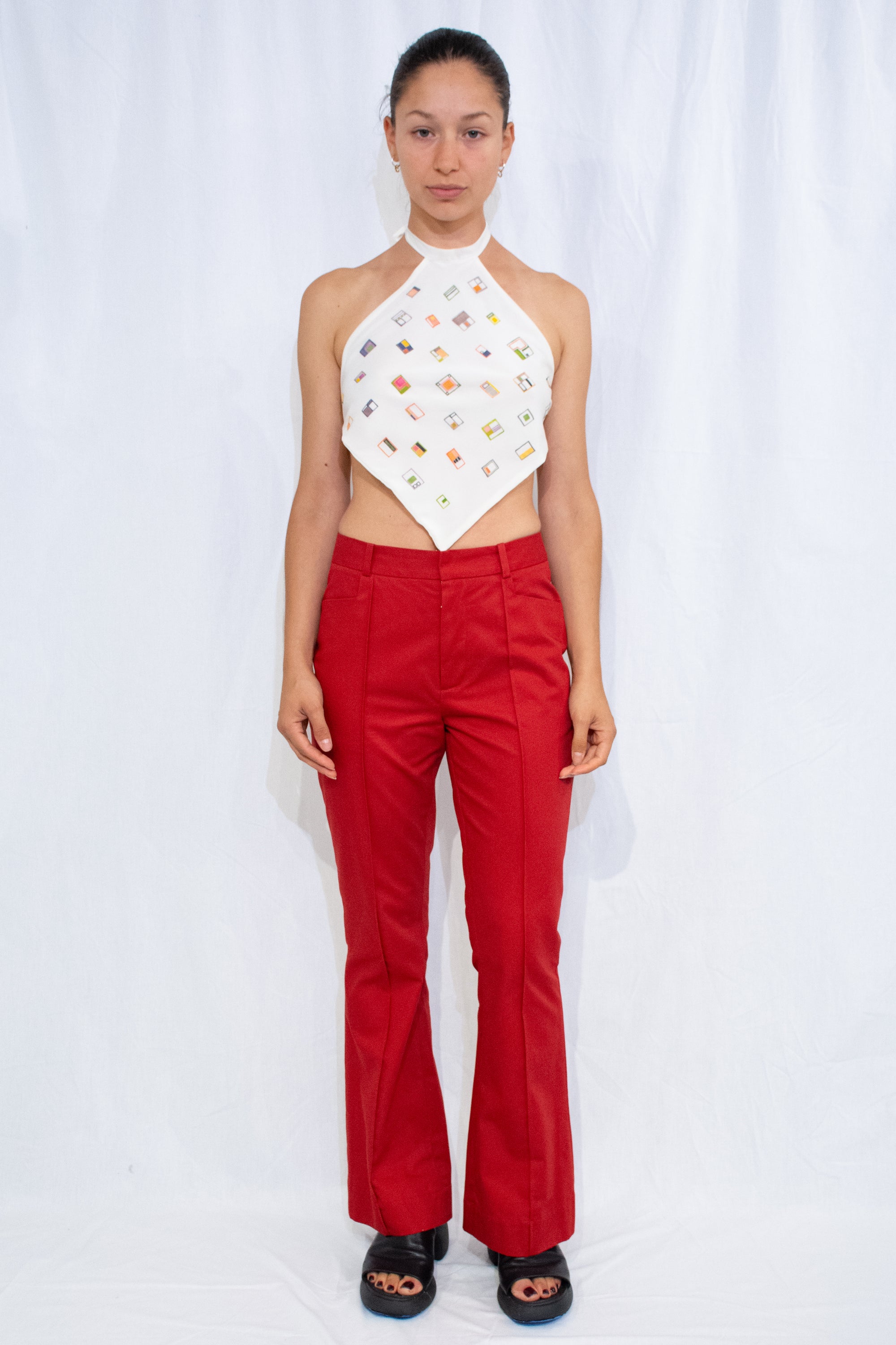 Anna Valentina Red Pants