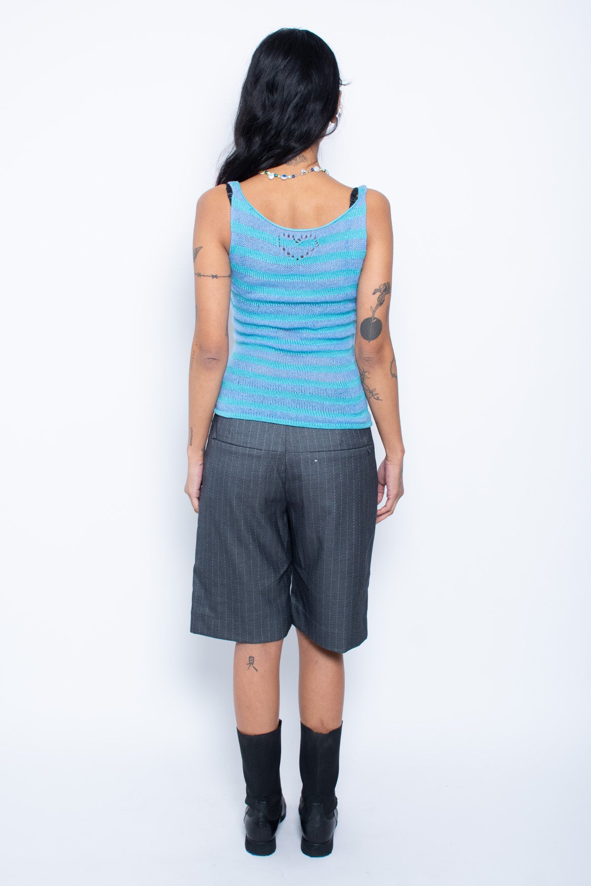 Blue/Teal Stripe Tank