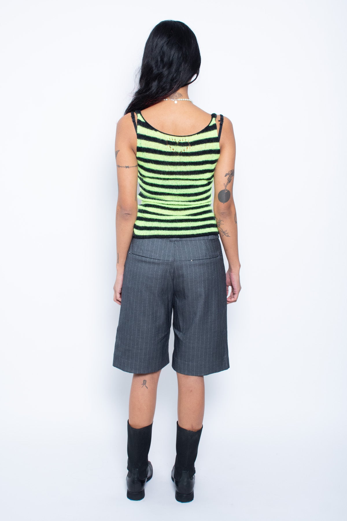 Pinstripe Una Shorts