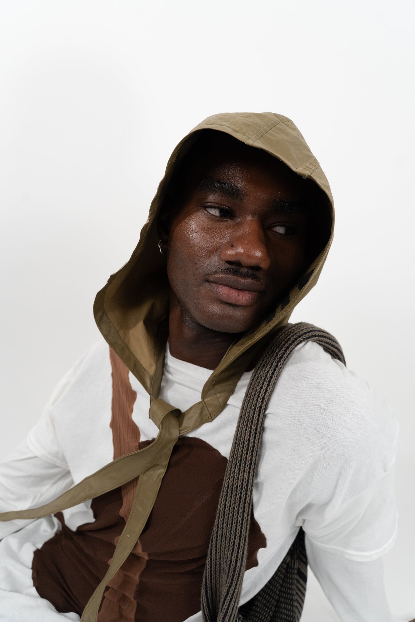 Green Tie Hood