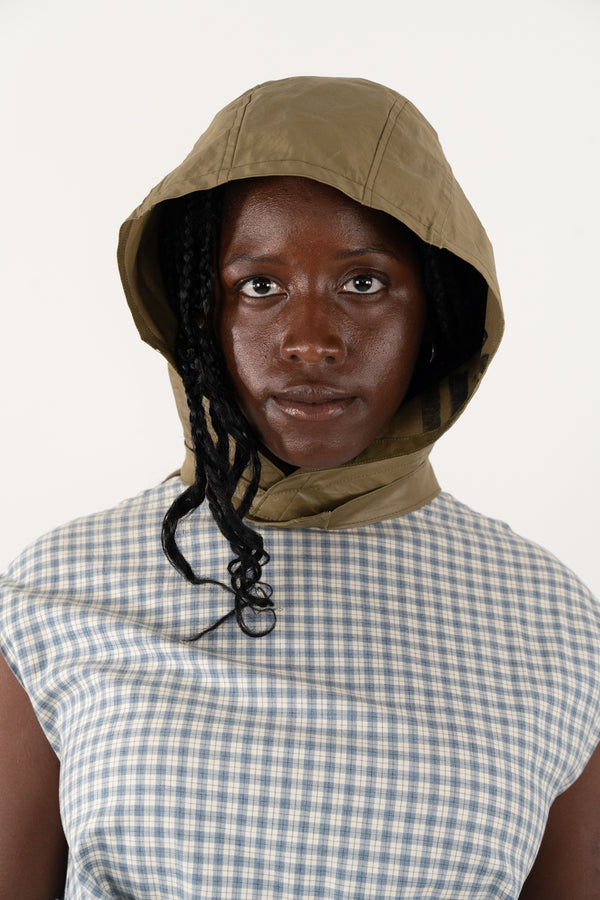 Green Tie Hood
