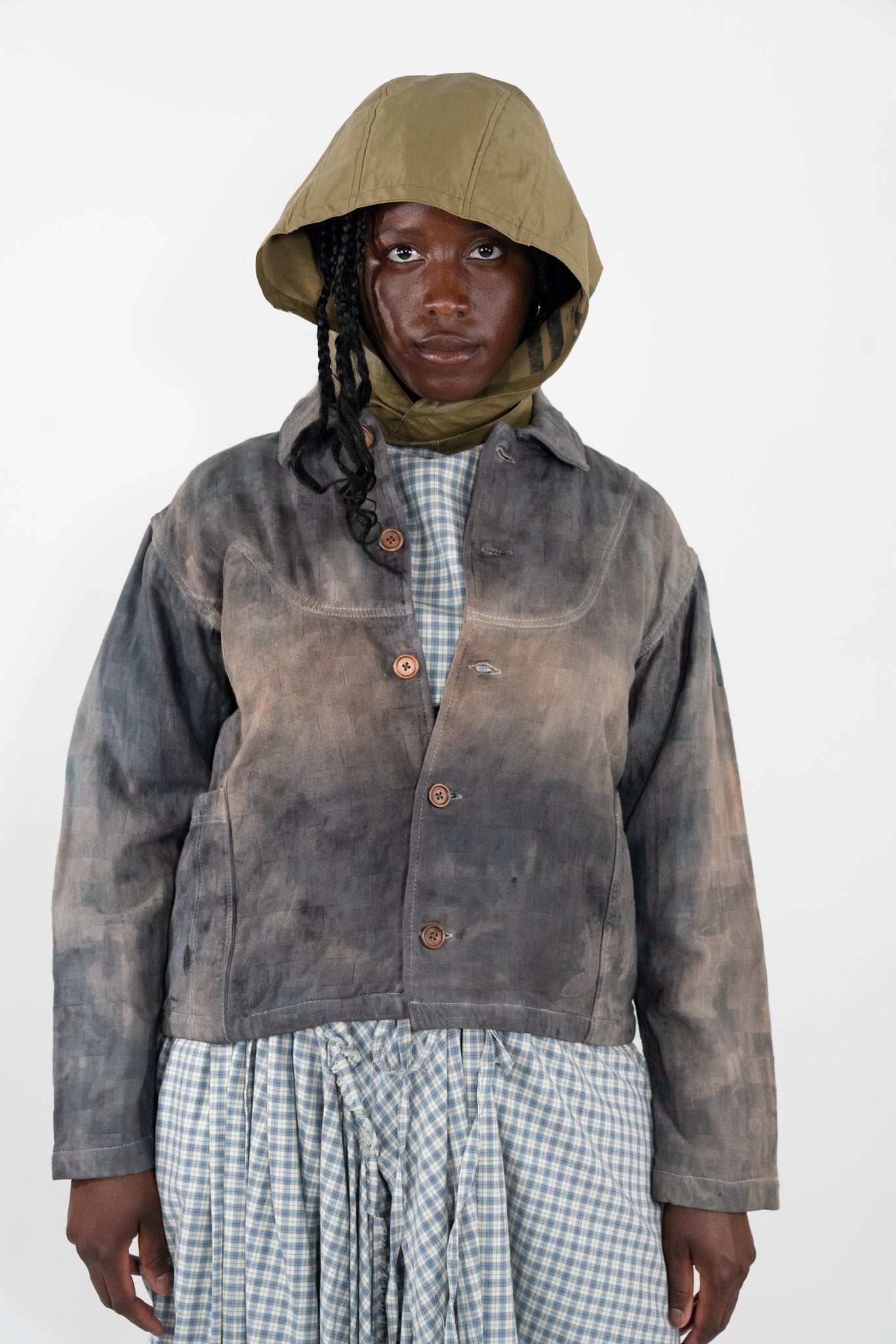 Green Tie Hood