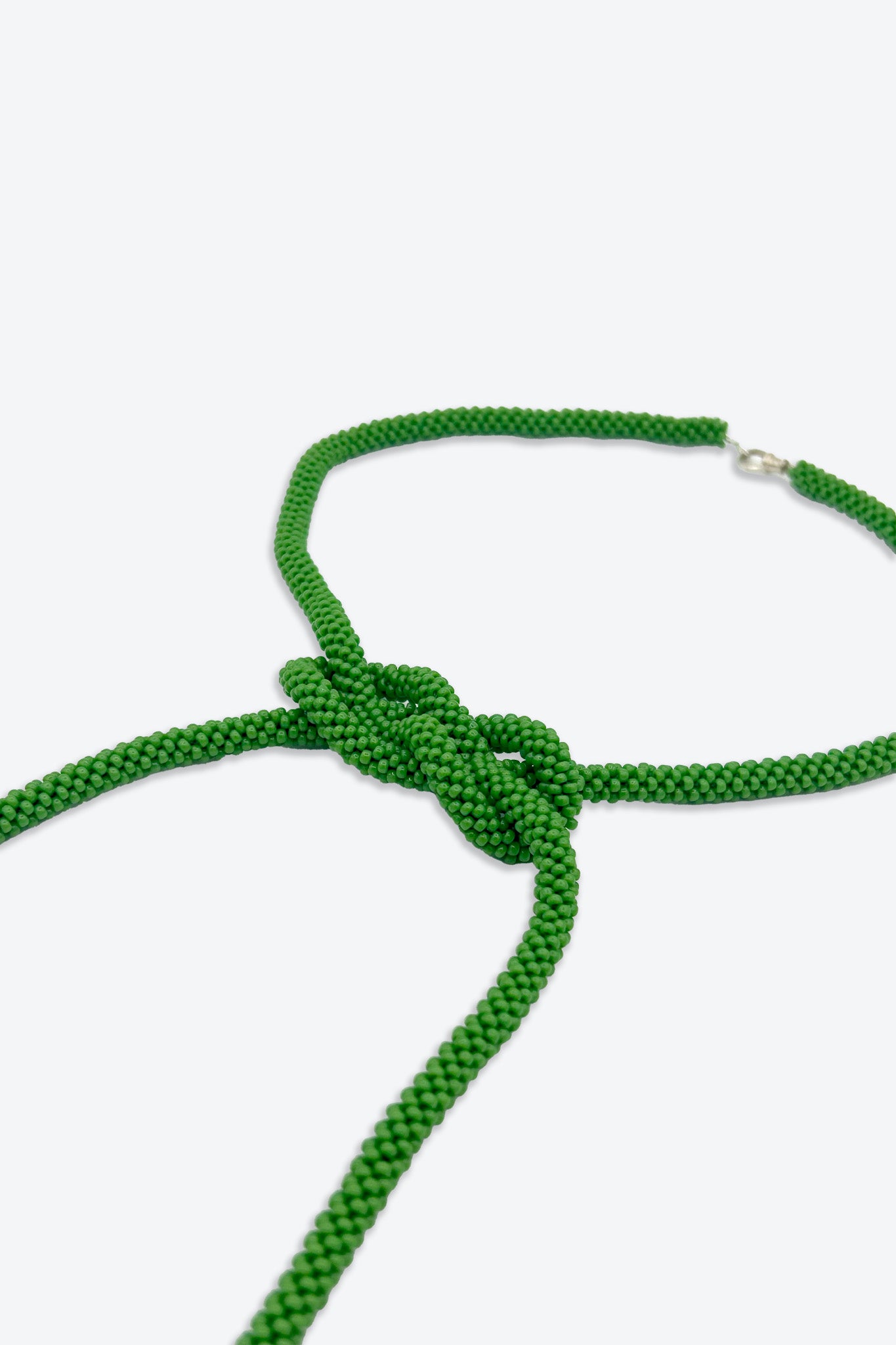 Green Knot Necklace