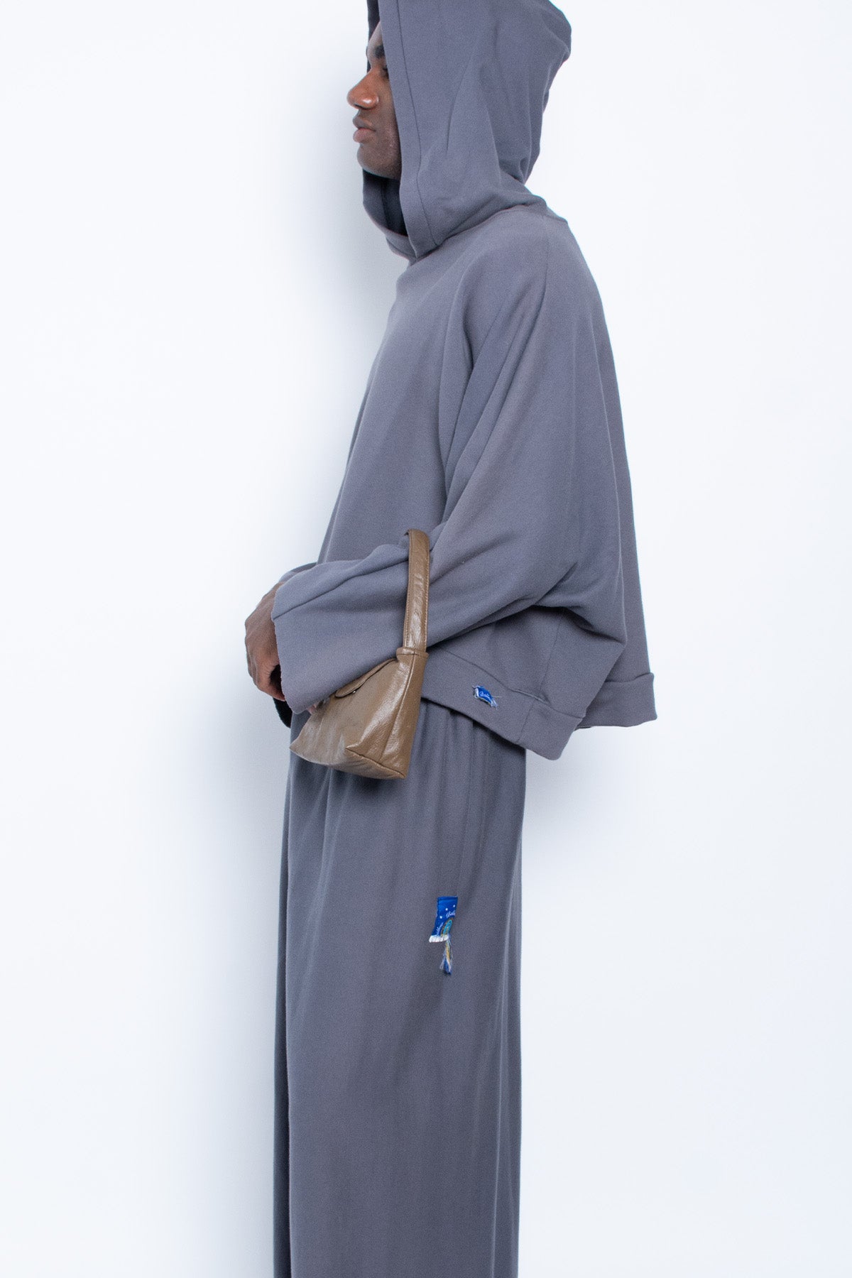 Chocolate Leather Day Bag